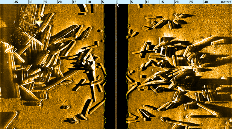 AUV UUV3500 Bridge Pilings
