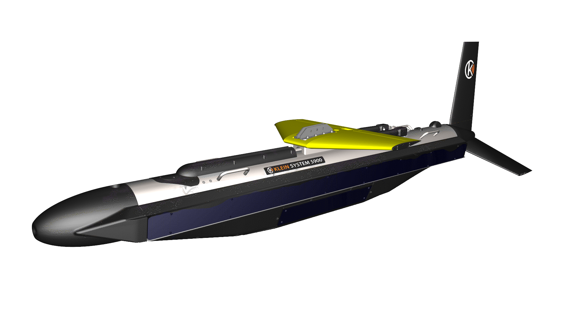 5900 with a High-Resolution, Dynamically Focused, Multi-Beam Side Scan Sonar